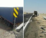 تصادف در محور راور_کرمان با یک کشته