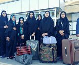 اعزام تیم مینی والیبال دختران راور به مسابقات کشوری
