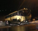تصادف اتوبوس زائرین اربعین راور