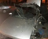تصادف هولناک پژو در شهر راور