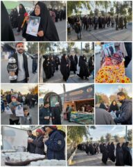 گزارش تصویری برگزاری مراسم راهپیمایی راهیان مقاومت به مناسبت سالگرد شهادت سردار سلیمانی در راور