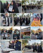 گزارش تصویری برگزاری مراسم راهپیمایی راهیان مقاومت به مناسبت سالگرد شهادت سردار سلیمانی در راور