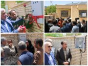 نخستین پنل خورشیدی مدارس استان کرمان در هنرستان دخترانه رضویه راور به بهره برداری رسید