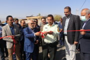 افتتاح پروژه آسفالت معابر روستاهای تقی آباد، جلال‌آباد، یوسف آباد و خورند