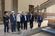 بازدید رئیس کل دادگستری استان کرمان از روند احداث کارخانه فولاد راور