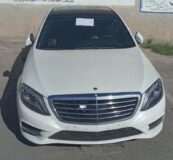 توقیف مرسدس بنز قاچاق در راور