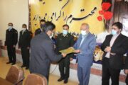 مراسم تودیع و معارفه رئیس پلیس راهور راور برگزار شد