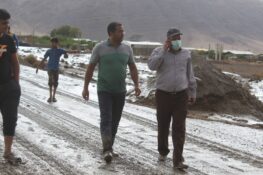 خسارت سیل به زیرساخت‌های روستاهای بخش مرکزی و کوهساران راور/ خوشبختانه خسارت جانی نداشتیم
