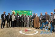 آغاز عملیات احداث مجتمع فرهنگی، آموزشی و حمایتی امام رضا(ع) در راور+تصاویر