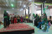 گزارش تصویری/اجرای مراسم تعزیه خوانی در راور(۱٧عکس)
