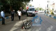 كشتي گير مطرح راوري بر اثر تصادف رانندگي از ناحيه پا دچار شکستگی شد+تصاویر
