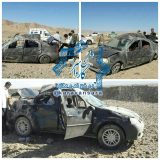 واژگونی خودروی سواری در جاده راور_کرمان یک کشته و ۵ مصدوم برجای گذاشت