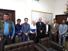 تجلیل از خبرنگاران و اصحاب رسانه در شهرستان راور