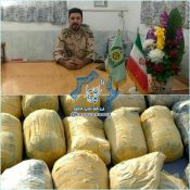 کشف ۹۹کیلوگرم تریاک از ۳ نفر کوله بر در عملیات یگان تکاوری راور