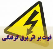 فوت یک شهروند راوری بر اثر برق گرفتگی