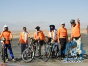 تیم دوچرخه سواری شهدای کارگری راور برای چهاردهمین سال متوالی عازم مشهد مقدس شد