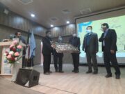 مراسم تودیع و معارفه رئیس دادگستری شهرستان راور برگزار شد