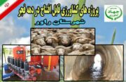سه طرح دامپروری و آب و خاک به مناسبت دهه فجر در شهرستان راور به بهره برداری می رسد