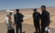 احداث بندهای خاکی در بالادست روستای یوسف آباد برخلاف مقررات و بدون مجوز می باشند