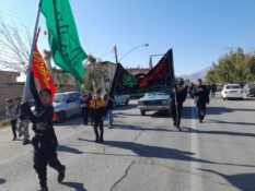 تصاویر مراسم راهپیمایی و عزاداری روز شهادت حضرت فاطمه زهرا(س) در شهر راور