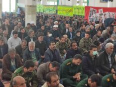 مراسم بزرگداشت حماسه ۹ دی در راور برگزار شد
