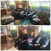 دیدار فرماندار راور با مدیرکل بنیاد مسکن استان کرمان