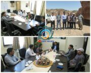 کارگروه امکان یابی طرح های جدید بخش آب از شهرستان راور بازدید کرد
