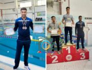 کسب دو مدال برنز توسط شناگر راوری در مسابقات دانشجویان کشور