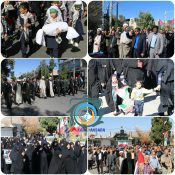 گزارش تصویری راهپیمایی مردم راور در حمایت از مردم مظلوم فلسطین