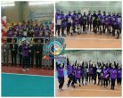 قهرمانی تیم والیبال بانوان شهرستان راور در مسابقات جنوب کشور