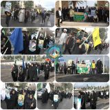 آغاز پیاده‌روی ۲۵۰ نفر از شهروندان راوری به مناسبت چهارمین سالگرد شهادت حاج قاسم سلیمانی