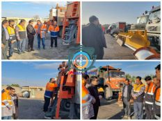 يک دستگاه نمک‌پاش و تيغه برف‌روب به مجموعه راهداري شهرستان راور اضافه شد