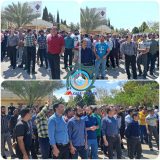 تجمع کارگران زغال‌سنگ به‌روز سوم رسید
