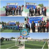 زمین چمن مصنوعی طرح شهید سلیمانی در راور افتتاح شد