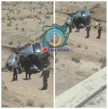 یک فوتی و ۷ مصدوم در حادثه انحراف از جاده‌ خودروی پژو در محور راور-کرمان