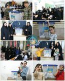 گزارش تصویری حضور مردم راور در انتخابات ریاست جمهوری