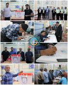 گزارش تصویری حضور مردم راور در دور دوم انتخابات ریاست جمهوری