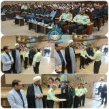تکریم و معارفه فرمانده انتظامی شهرستان راور برگزار شد