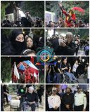 گزارش تصویری عزاداری هیئت های راور در شب عاشورا