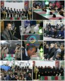 تصاویری از تشییع پیکر شهید گمنام در راور