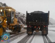 کلیه محورهای مواصلاتی شهرستان راور باز هستند