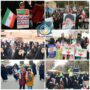 گزارش تصویری حضور باشکوه مردم راور در راهپیمایی ۲۲ بهمن