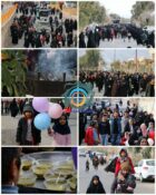 گزارش تصویری مراسم پیاده‌روی نیمه شعبان در راور