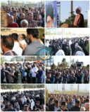 گزارش تصویری اقامه نماز عید سعید فطر در راور