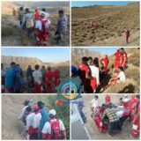امدادرسانی به مصدوم گرفتار در کوه‌های تنگل راور