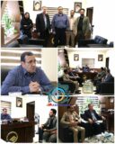 دیدار تیم پیگیری و مطالبه‌گری پایگاه خبری کاروانسرا راور با مدیرعامل شرکت آبفا استان کرمان