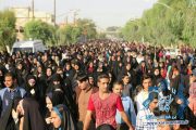 گزارش تصویری(۱)/مراسم پیاده روی شکوه انتظار راور(۲۳عکس)
